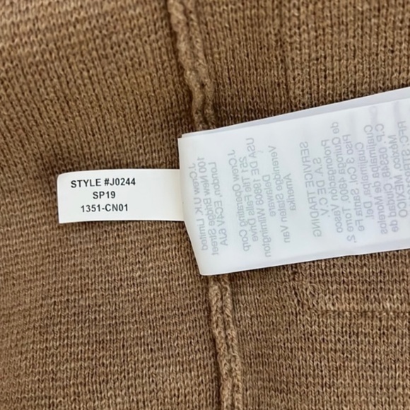 J.Crew Sophie open front sweater blazer merino wool - Picture 9 of 10